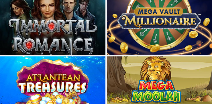 Machines à sous Mega Moolah au Grand Mondial Casino